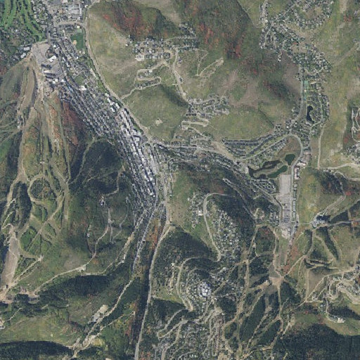 Aerial imagery of Rossi Hill, UT