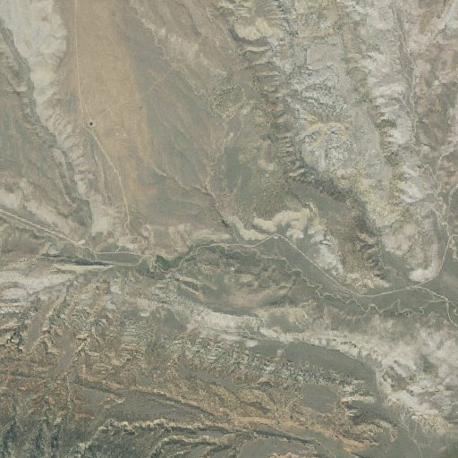 Aerial imagery of Rough Draw, UT