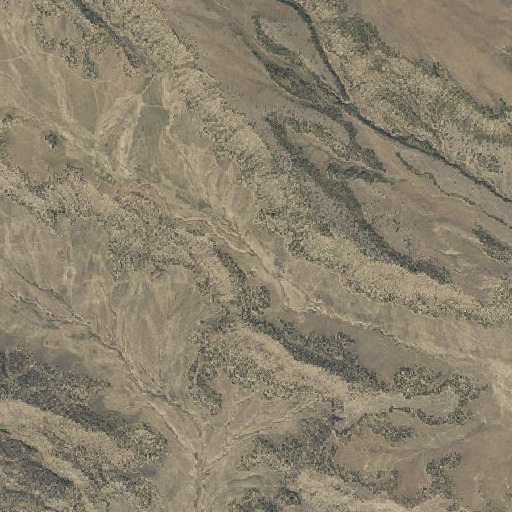 Aerial imagery of Rough Hollow, UT