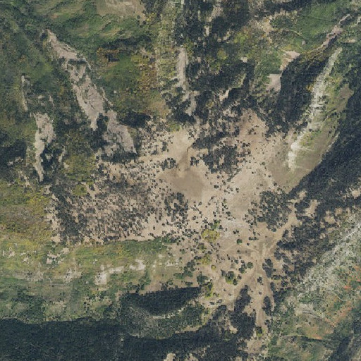 Aerial imagery of Shingle Mill Flat, UT