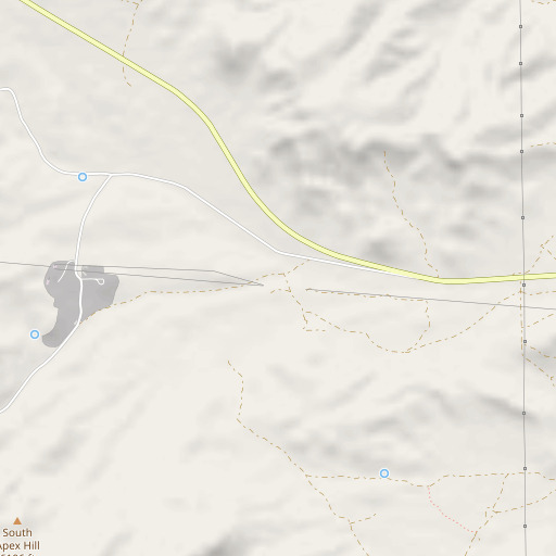 OpenStreetMap map of Silver Pass Canyon, UT