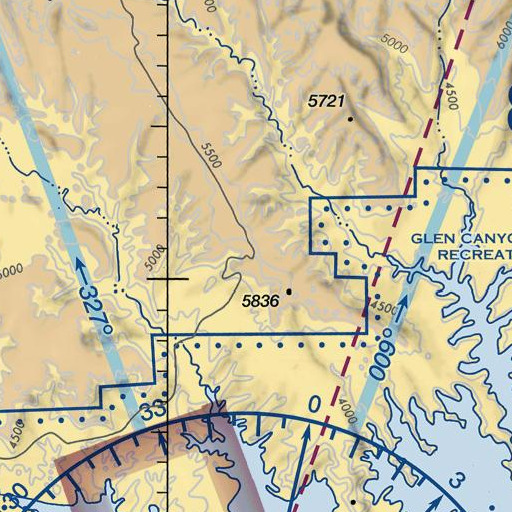 FAA VFR chart of Smoky Mountain, UT