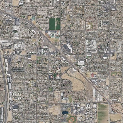 Aerial imagery of Central Elementary School, AZ