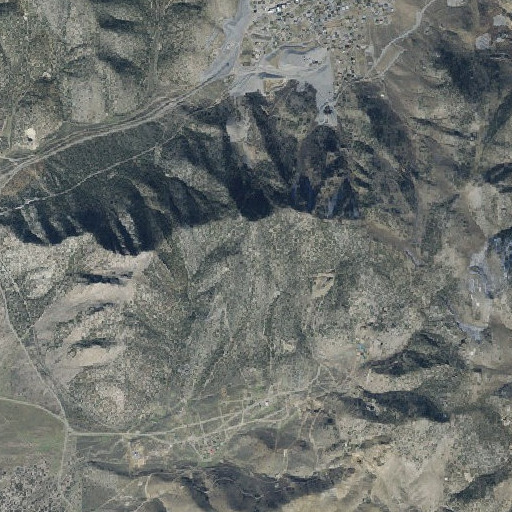 Aerial imagery of Southern Eureka, UT