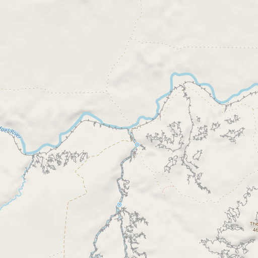 OpenStreetMap map of Spring Canyon, UT