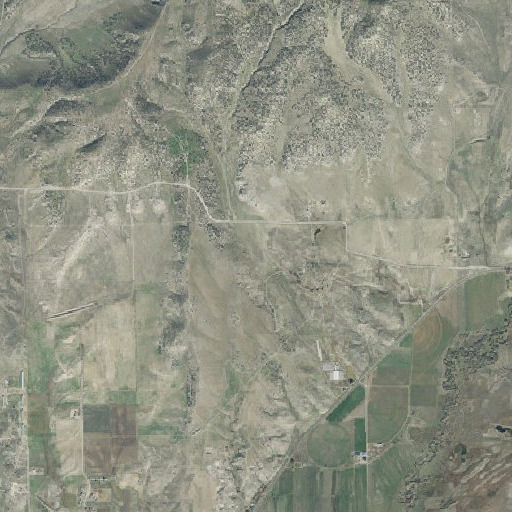 Aerial imagery of Spring Hollow, UT