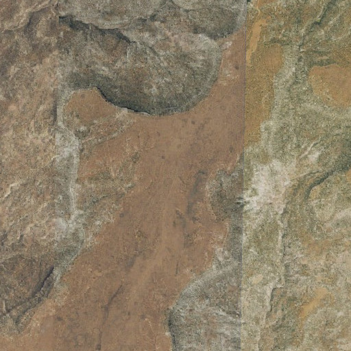 Aerial imagery of Squaw Point, UT
