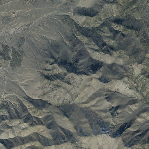 Aerial imagery of Sunrise Peak, UT
