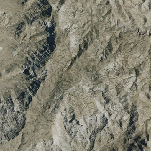 Aerial imagery of Thomas Range, UT