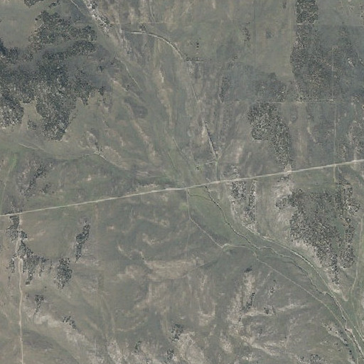 Aerial imagery of Wing Flat, UT