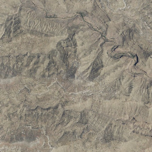 Aerial imagery of Xmas Mountain, UT