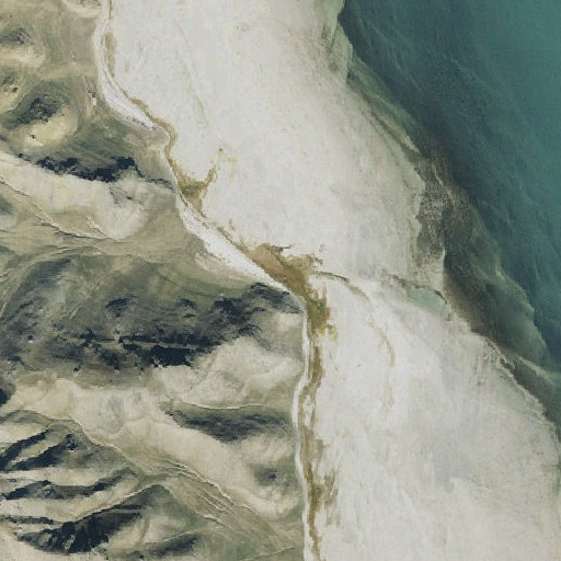 Aerial imagery of Four Pools Spring, UT