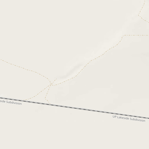 OpenStreetMap map of Lucin Pit, UT