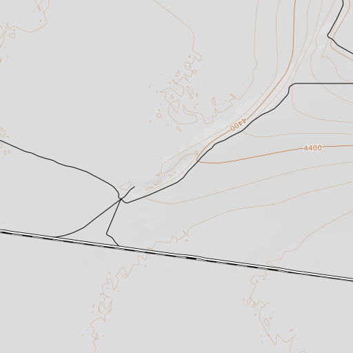 OpenTopoMap map of Lucin Pit, UT