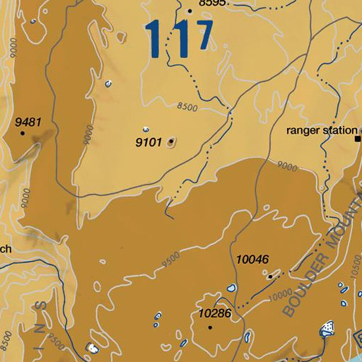 FAA VFR chart of Antelope Spring Draw, UT