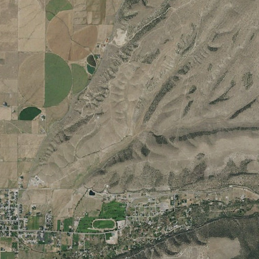 Aerial imagery of Bone Hollow, UT