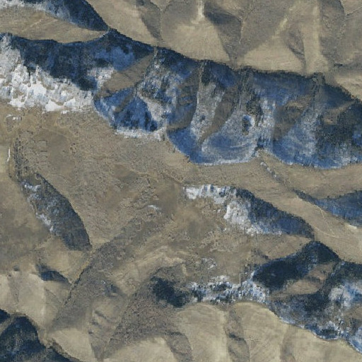 Aerial imagery of Commissary Spring, UT