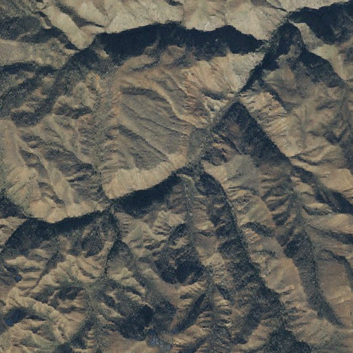 Aerial imagery of Corral Fork, UT