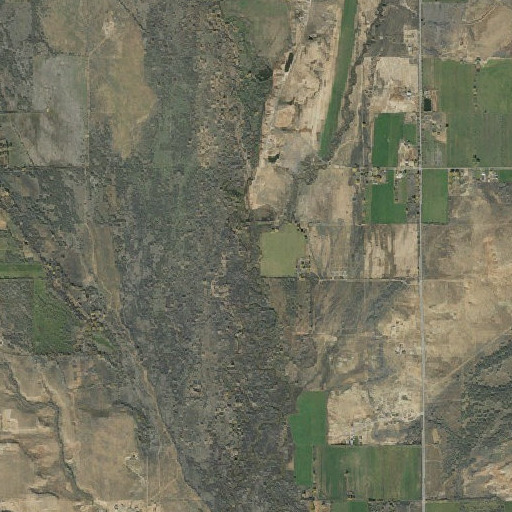 Aerial imagery of Deep Creek, UT