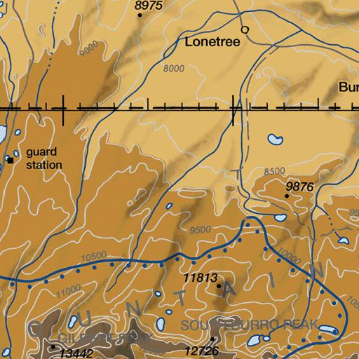 FAA VFR chart of Fallon Creek, UT