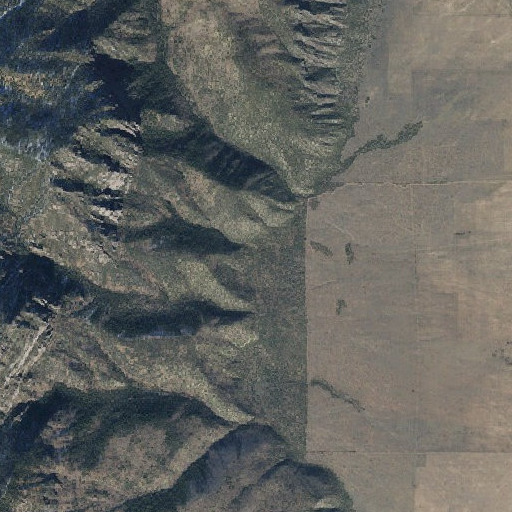 Aerial imagery of Libbs Canyon, UT