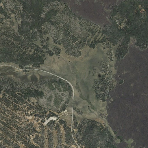 Aerial imagery of Long Valley Creek, UT