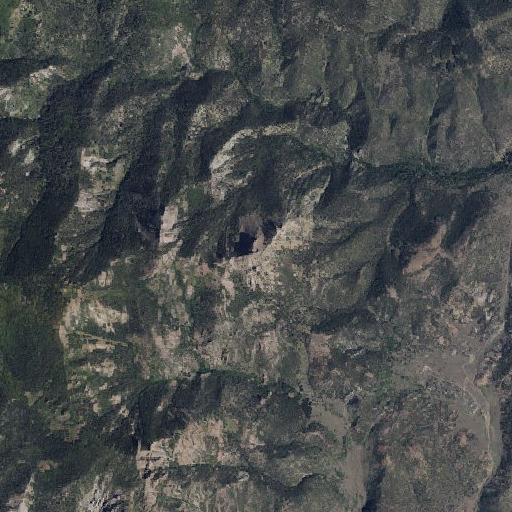 Aerial imagery of Marys Nipple, UT