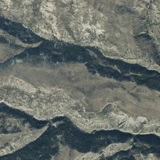 Aerial imagery of McEwan Flat, UT