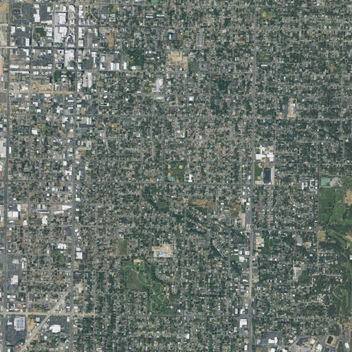 Aerial imagery of Monroe Park, UT
