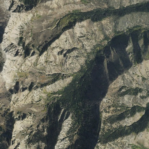 Aerial imagery of Pockets Fork, UT
