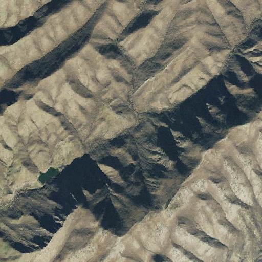 Aerial imagery of Quarry Canyon, UT