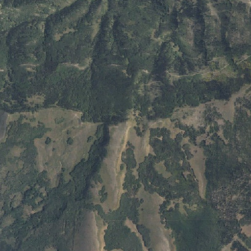 Aerial imagery of Raspberry Knoll, UT