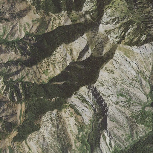 Aerial imagery of Smith Spring, UT