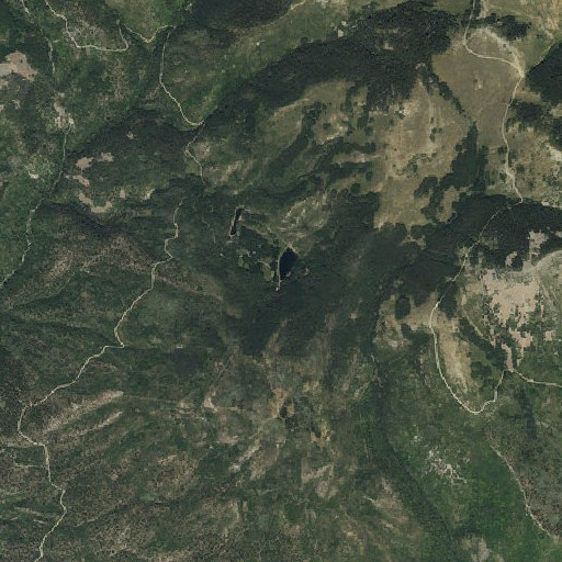 Aerial imagery of Camp Jackson Dam, UT
