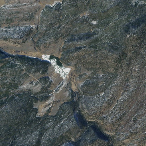 Aerial imagery of Browne Lake Dam, UT