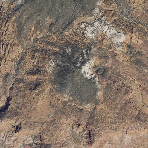 Aerial imagery of The Ant Hill, UT