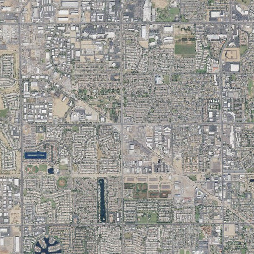 Aerial imagery of Gilbert Substation, AZ