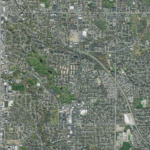 Aerial imagery of Ute, UT