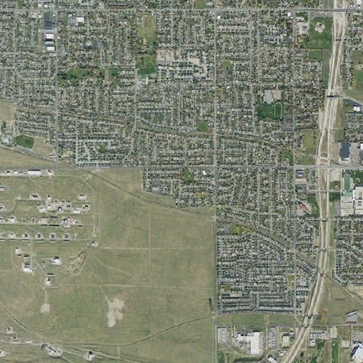 Aerial imagery of Brookfield, UT