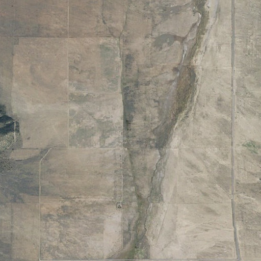 Aerial imagery of David Norris Spring (not official), UT