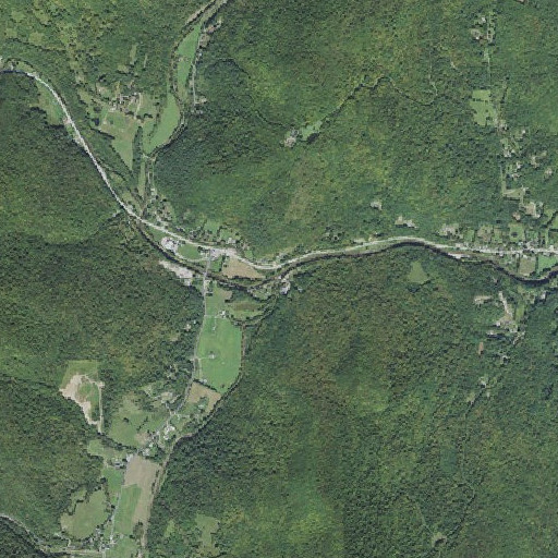 Aerial imagery of Broad Brook, VT