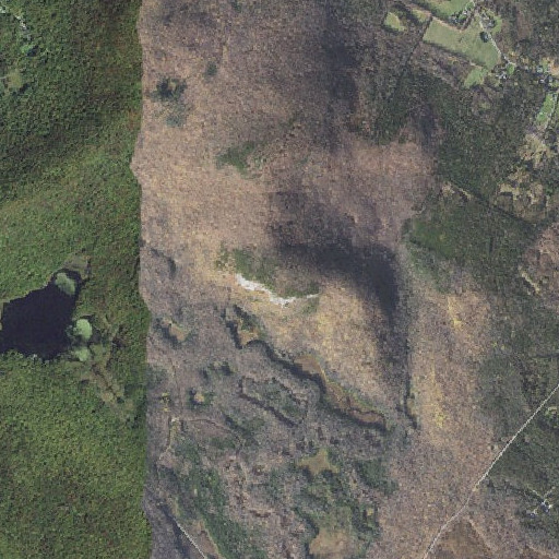 Aerial imagery of Marshfield Mountain, VT