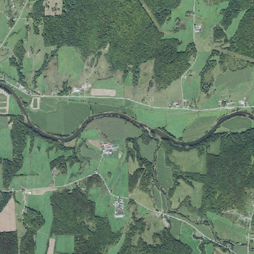 Aerial imagery of Tyler Branch, VT
