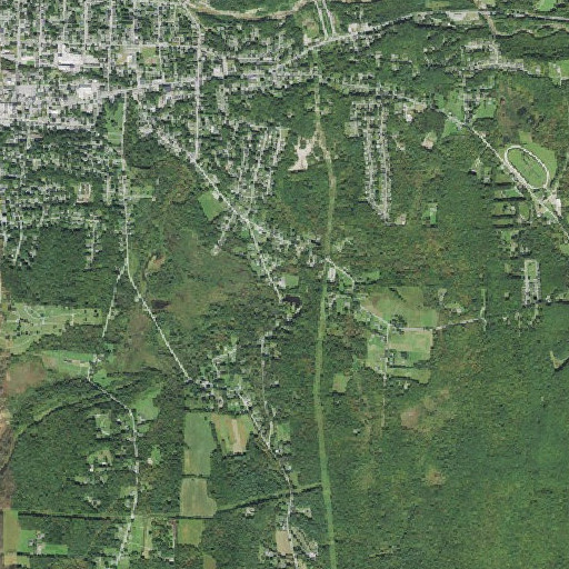 Aerial imagery of Beech Street School, VT