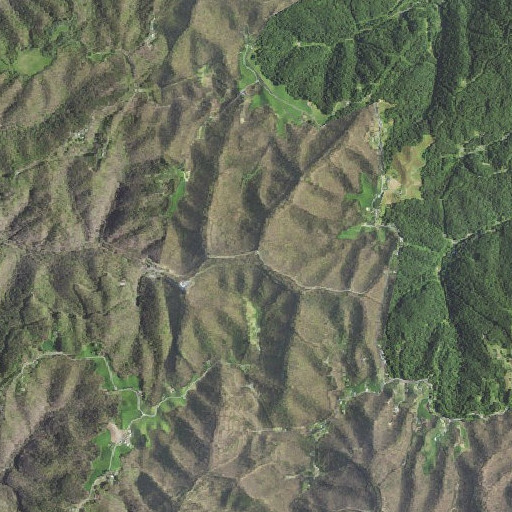 Aerial imagery of Breeden Branch, VA