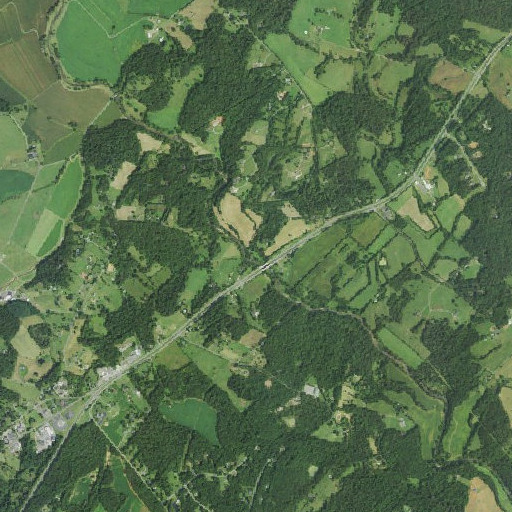 Aerial imagery of Deep Run, VA