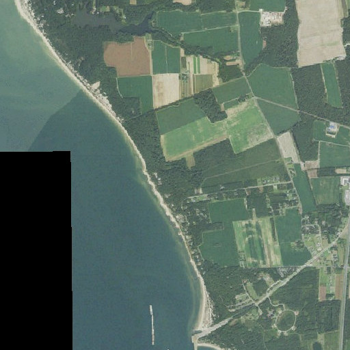 Aerial imagery of Devils Ditch, VA