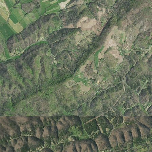 Aerial imagery of Flower Gap, VA