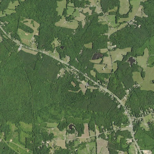 Aerial imagery of High Rock, VA