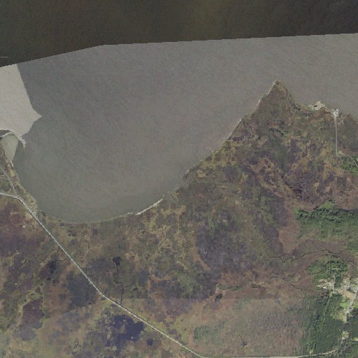 Aerial imagery of Jacks Creek, VA